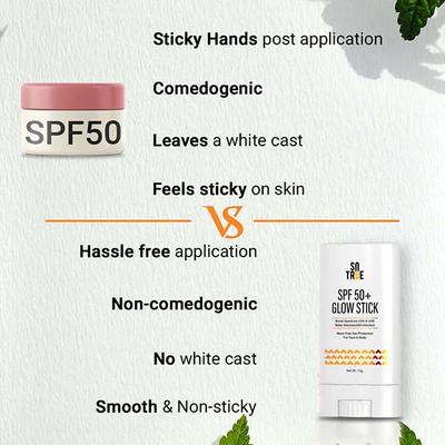 Sotrue SPF 50Plus Daily Sunscreen Stick 13 gm - Face Sunscreen