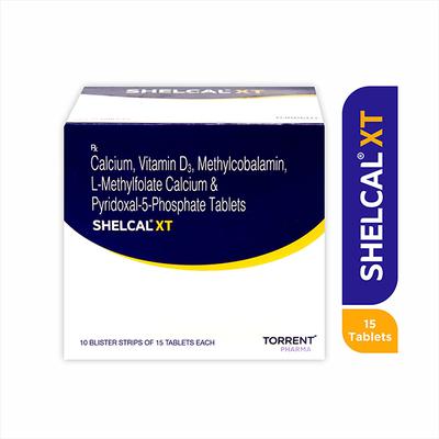Shelcal XT Tablet 15'S - Supplements-Cal