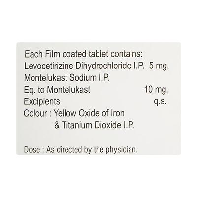 LISANI M Tablet 10's - Allergies-Ant