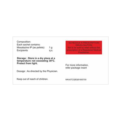 COLONCOP Sachet 1g - Ulcerative Colitis/Bowel Inflammatory Disease-GIT
