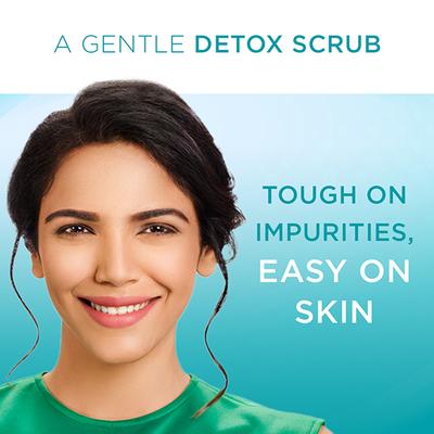 Simple Daily Skin Detox Clear Pore Facial Scrub 150 ml - Face Scrubs