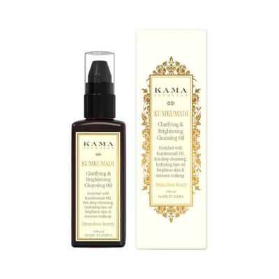 Kama Ayurvedaa Kumkumadi Clarifying & Brightening Cleansing Oil 100 ml - Face Wash & Cleansers