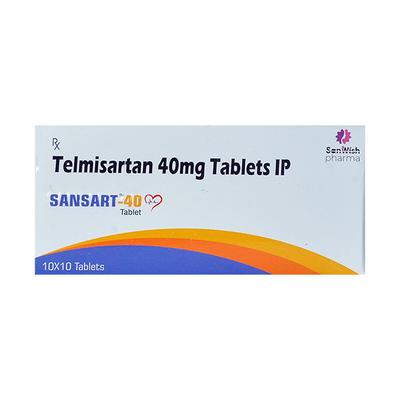 SANSART 40 Tablet 10's - Hypertension-Ang