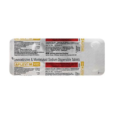 APLEV M KID Tablet 10's - Allergies-Ant