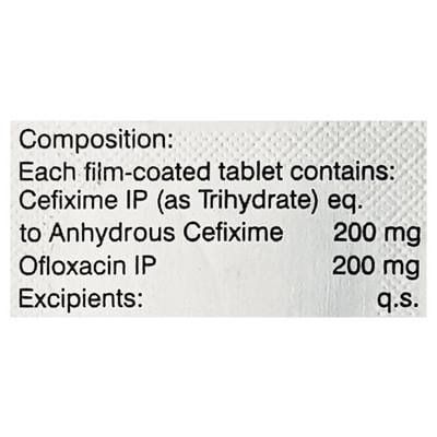 Omcef 200mg Tablet 10'S - Bacterial Infections-Cep