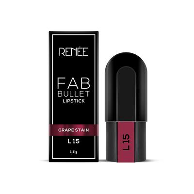 RENEE Fab Bullet L 15 Grape Stain 1.5 gm - Lipsticks