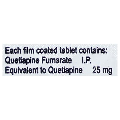 QT 25 Tablet 10's - Schizophrenia-Aps