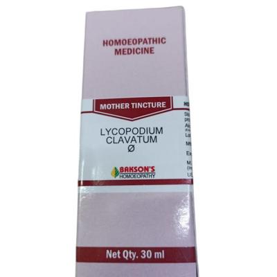 Bakson's Lycopodium Clavatum Q Liquid 30 ml - Mother Tincture