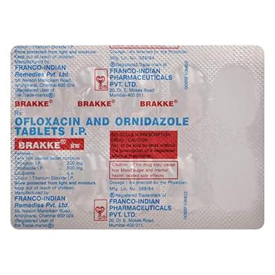 Brakke Tablet 10'S - Bacterial Infections-Qui
