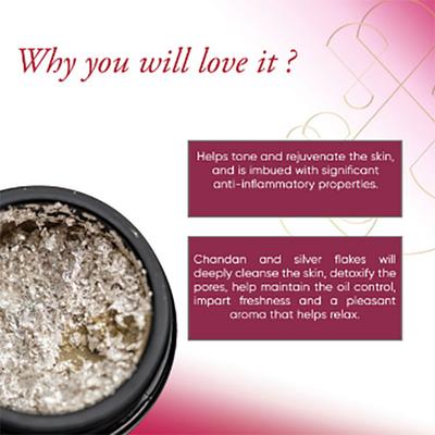 Global Beauty Secrets Chandani Avahana Ubtan 100 gm - Masks & Peels
