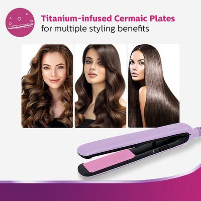 Philips Straightener with SilkProtect Technology, for all hair types (BHS393/40) 1's - Straighteners