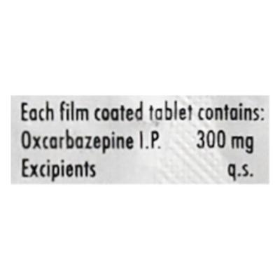 Oxmazetol 300mg Tablet 10'S - Epilepsy/Convulsion-Ant