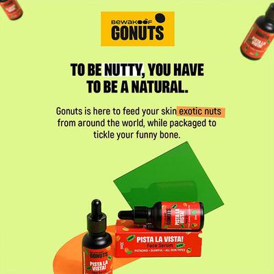 GONUTS By Bewakoof Pista La Vista Face Serum All Skin type 30 ml - Face Gels