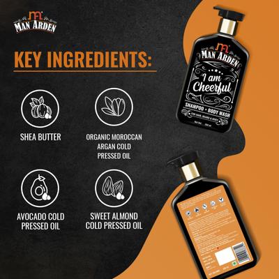 Man Arden I Am Cheerful Shampoo + Body Wash 250 ml - Shampoos