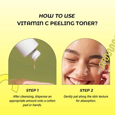 Commonlabs Vitamin C Brightening Peeling Toner 200 ml - Toners