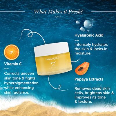 Aqualogica Glow Plus Jello Gel Moisturiser 50gm - Face Moisturizers