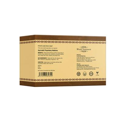 Nutriment, Khadi Nutriment Potato and Rice Soap 125 gm - Soaps