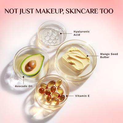 Pilgrim 3-In-1 Face Palette -Soft Elegance-Blush, Highlighter & Contour for Light Skin Tone 12 gm - Blushes