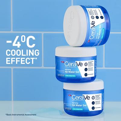 CeraVe HA Water Gel Face Moisturizer with Hyaluronic Acid & Ceramides for Plumpy Hydration 50 ml - Face Creams