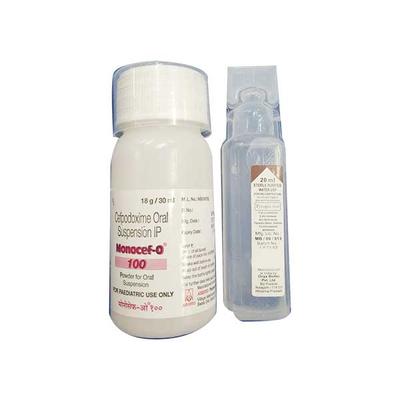 MONOCEF O 100 Oral Suspension 30ml - Bacterial Infections-Cep