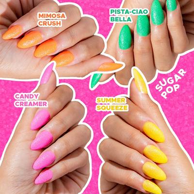 Miss Nails Ice Cream Collection Sugar Pop 10ml each 4's - Nail Polish