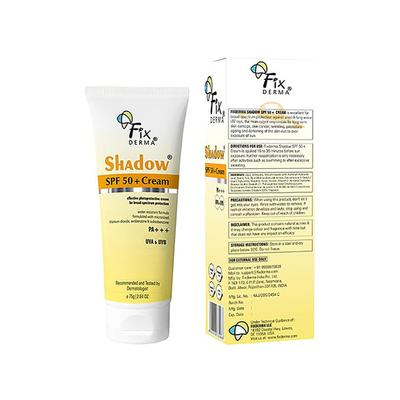 Fixderma Shadow SPF 50+ Sunscreen Cream 75 gm - Face Sunscreen