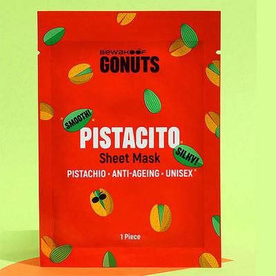 GONUTS By Bewakoof Pistacito Face Sheet Mask 30 ml - Sheet Masks