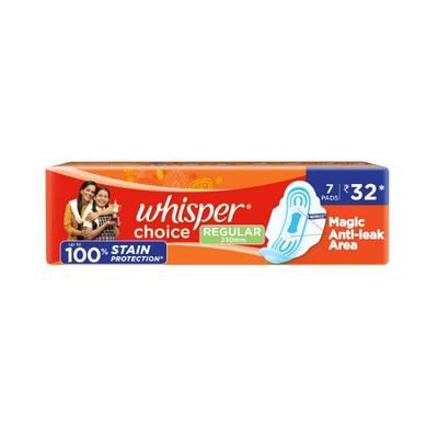Whisper Choice Regular Sanitary Pads 1's - Others
