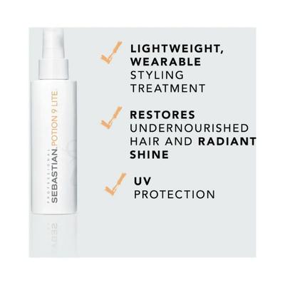 Sebastian Professional Potion 9 Lite Spray For Flexibility And Radiant Shine 150 ml - Hair Sprays & Mists