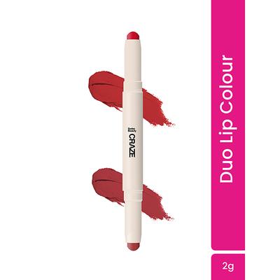 Swiss Beauty Craze Duo Lip Colour Party Ready 2 gm - Lipsticks