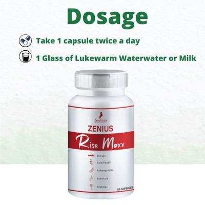 Zenius Rise Maxx Capsule 60's - Other Supplements