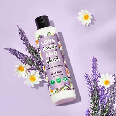 Love Beauty and Planet Lavender and Chamomile Body Wash 200 ml - Shower Gels & Body Wash