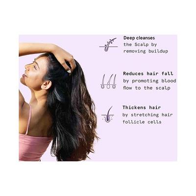 Be Bodywise Scalp Massager - Shampoo Brush with Soft Silicone Bristles 1's - Hair Brushes