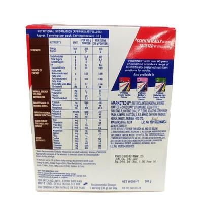 Protinex Powder - Rich Chocolate Flavour 200 gm (Refill Pack) - Protein Drink