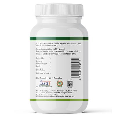 Inlife Magnesium Glycinate 1100 mg Veg Capsule 120's - Calcium And Minerals