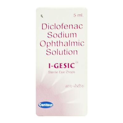 I Gesic 0.10% Eye Drops 5ml - Eye conditions-Oph