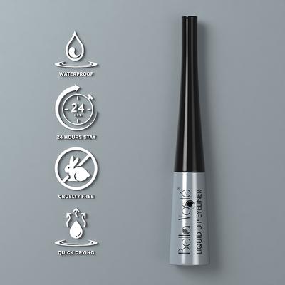 Bella Voste Liquid Dip Eyeliner Silken Silver (06) 4 Ml - Eyeliners