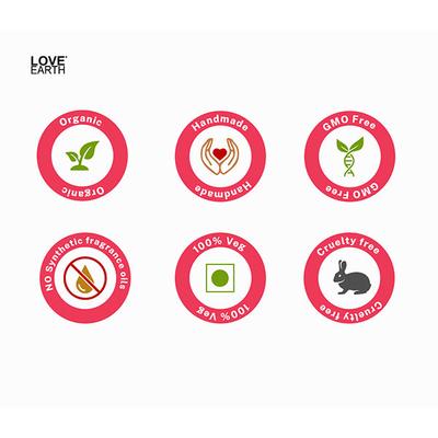 Love Earth AHA 10% Lactic Acid Serum With Organic Carrot Root & Hyaluronic Acid 30 ml - Face Moisturizers