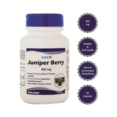 Healthvit Juniper Berry-Capsules 60's - Herbal Dietary Supplement