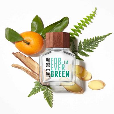 United Colors of Benetton United Dreams Forever Green for Him Eau De Toilette 100 ml - Men Perfumes (Edt/Edp)