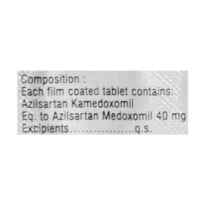 Nexsart 40mg Tablet 10'S - Hypertension-Ang