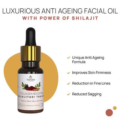 The Tribe Concepts Collagen Boosting Shilajitadi Thailam 12 ml - Highlighters & Illuminators