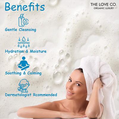 THE LOVE CO. Venice Romance Body Wash - Body Wash For Women - Mens Body Wash - Foaming Shower Gel - Mesmerising - Hydrating - Moisturizing Body Care - 100% Vegan - Paraben Free 250 ml - Shower Gels & Body Wash