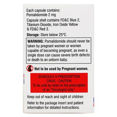 Pomalid 2mg Capsule 21'S - Cancer Oncology-Cyt