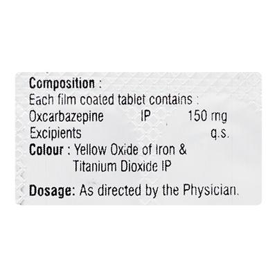 OXCARBAVAC 150 Tablet 10's - Epilepsy/Convulsion-Ant