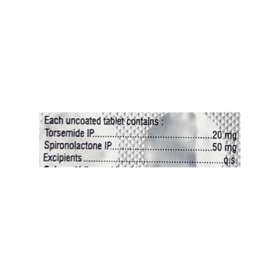 TORBRIT PLUS 20 Tablet 15's - Hypertension-Diu
