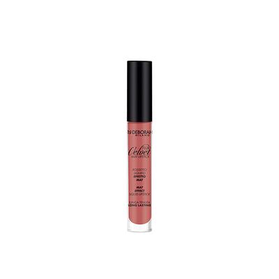 Deborah Milano Fluid Velvet Mat Lipstick - 13 Antique Pink 4.5 gm - Lipsticks