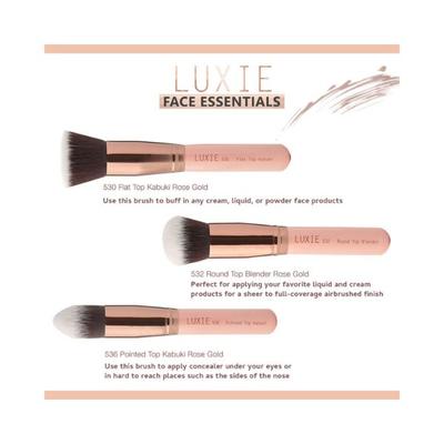 Luxie 530 Flat Top Kabuki Rose Gold 1's - Face Brush