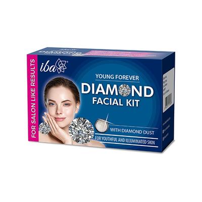 Iba Young Forever Diamond Facial Kit (6 Steps Single Use) 60 gm - Facial Kits