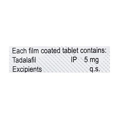 Tadasure 5mg Tablet 10'S - Impotence/Erectile Dysfunction (Ed)